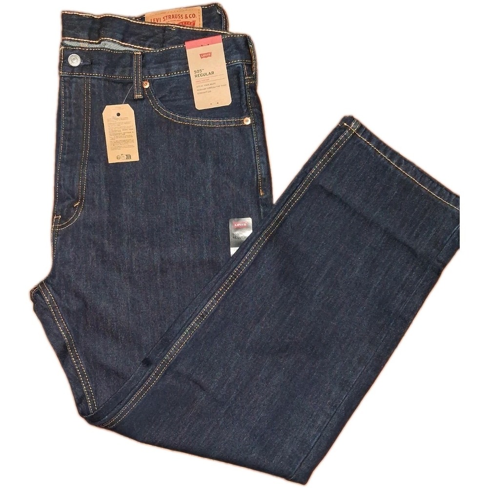 Men's Levi's 505 Regular Size 40x32 NWT